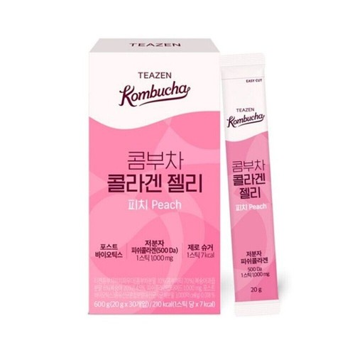 Teazen kombucha collagen - collagen, jelly