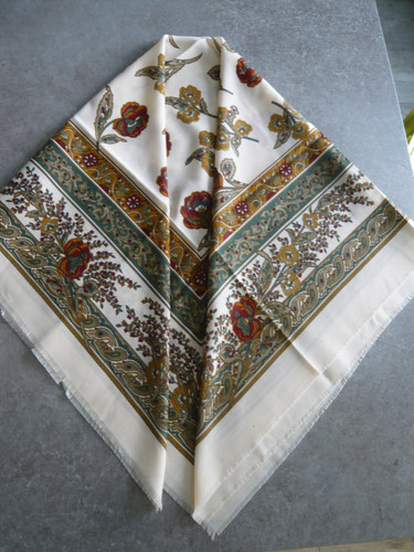 Chale vintage motif cachemire - vintage,