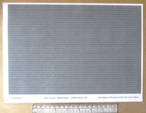 Feuille autocollante pour