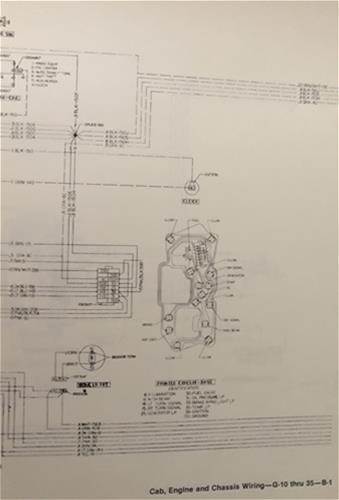 1979 chevy gmc van diagramme - g,