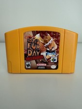Conker's Bad Fur Day Uncensored- Nintendo 64 (N64) US Seller (Orange Edition)