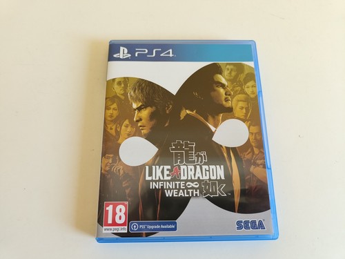Jeux ps4 yakuza - a, dragon