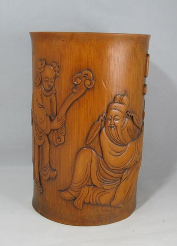 Grand pot pinceaux en - à,