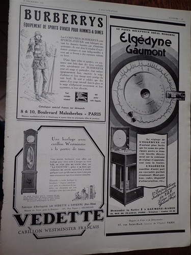 Gaumont elgedyne burberrys - burberrys, +