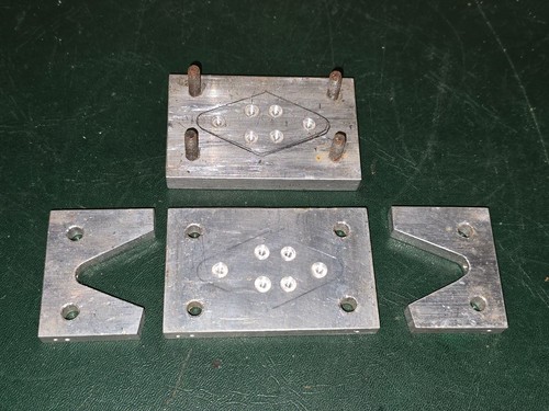 Moule plombs hexagonal perce - moule,
