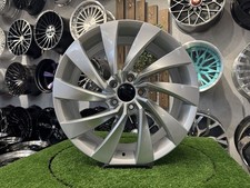 4X R19 Pouce 5X112 Jantes Style Turbine Argent Brillant: S'adapte Pour Scirocco