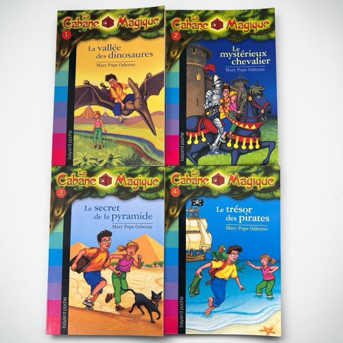 Cabane magique lot tomes - la,