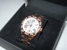 montre femme quartz lotus 15681 / neuve / strass / 4cm / testé ok