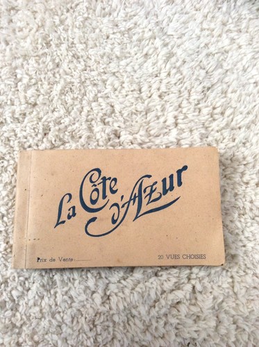 Ancien carnet cartes - ancien,