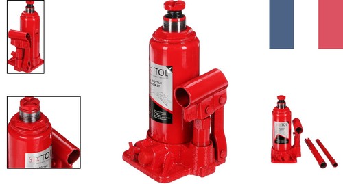 Cric hydraulique rouge - hydraulique,