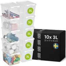 10x Boîte de Rangement