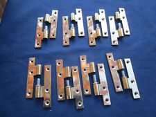 8 petites paumelles laiton