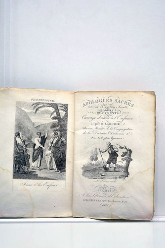 Livre ancien laborie apologues - ancien,