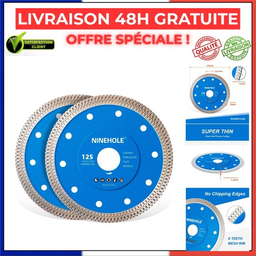 Disque diamant 125 lot 2 - 125, de