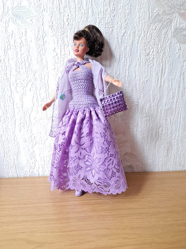 Robe soir crochet et - robe,