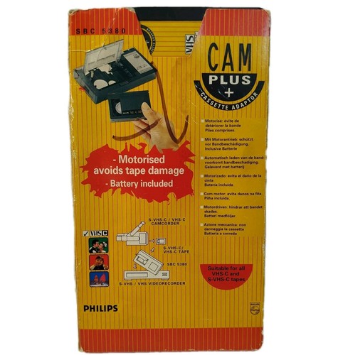 Adaptateur cassette vhs - adaptateur, vhs-c