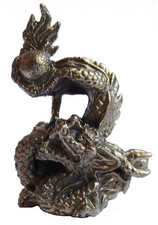 Chinese Zodiac Bronze Collection Water Dragon Figurine Figure