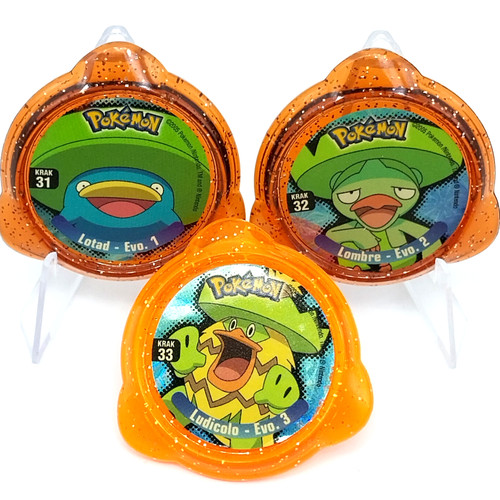 Lotad lombre ludicolo evo - x3,