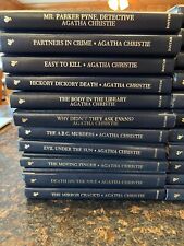 AGATHA CHRISTIE, MYSTERY COLLECTION, HARDCOVER, CHOOSE BOOKS FROM DROP DOWN MENU