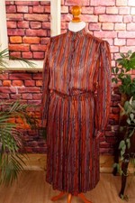 Robe En Soie Vintage À