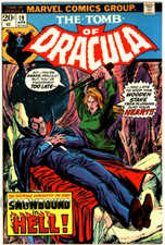 TOMB OF DRACULA #19 1974 BLADE LEARNS HE IS IMMUNE TO VAMPIRE BITES COLAN 051825