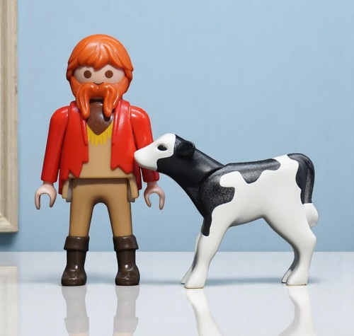 Playmobil figurine veau