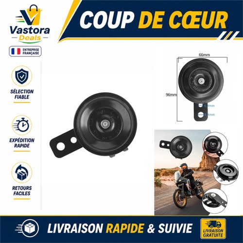 Klaxon moto 12v avertisseur - moto,