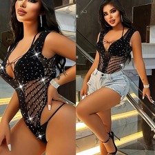 Combinaison sexy en nylon