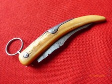 couteau ancien à palme pliant