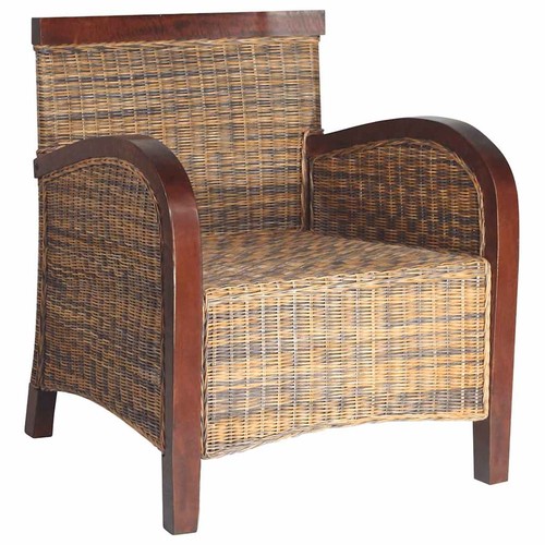 Fauteuil résine tressée - résine, à