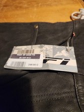 Pantalon Cuir Neuf Difi Brun -