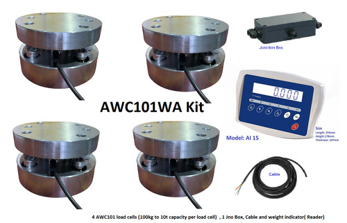 Kit pesée silo avec - silo, 4