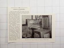 1931 L'Orgue de l'Eglise de Villemomble 