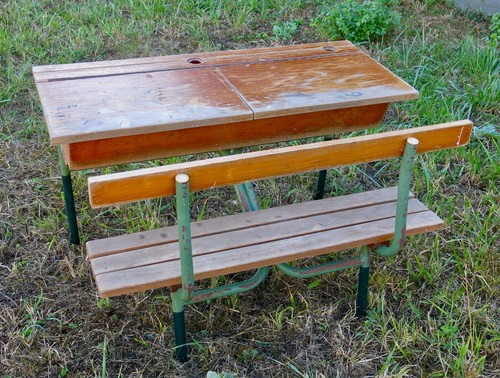 Bureau école ancien - ancien,