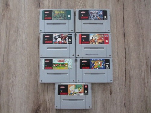 Lot jeux super nintendo - super,