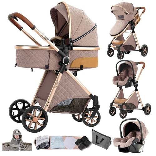 Poussette trio bébé - 3,