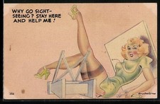 AK Femme Tombe D'une Chaise