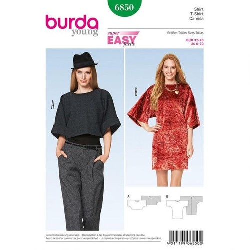6850 patron burda creations - burda,