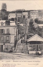 LAON 16 escalier de la gare
