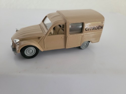 Citroën 3cv fourgonnette vert