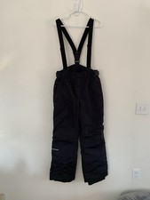Quechua Decathlon Size S Black Ski Snowboard Suspender Adjustable Snow Bibs New