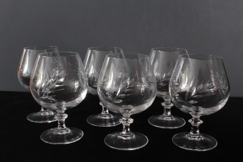Verres cognac cristal d - 6,