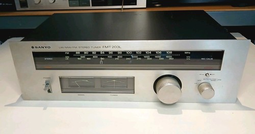 Sanyo fmt 203 tuner - sanyo, –