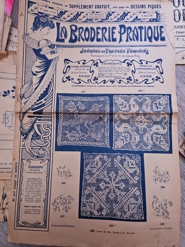 Lot revues mode anciennes - revues, de