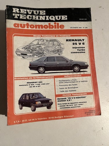 Rta revue technique automobile - technique,