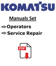 Komatsu PC27MR-3 PC30MR-3 PC35MR-3 OPERATORS SERVICE SHOP REPAIR MANUAL PDF USB