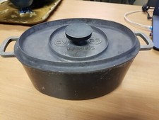 VINTAGE TOURNUS ARDOR 25 OVAL COOKER * CAST ALUMINUM POT PAN