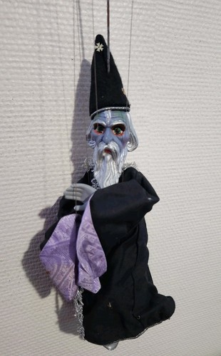 Marionnette ancienne fils - marionnette,
