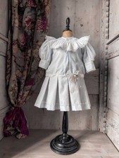 Robe de poupée ancienne Antique Doll Dress