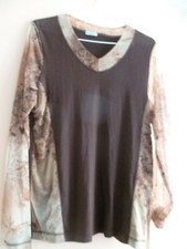 TEE SHIRT M ET S MODE MARRON